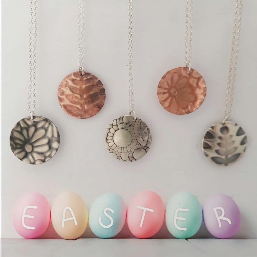 Make a Spring-Time Copper Pendant / Easter Hanging Ornament